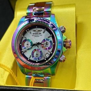 FIRM PRICE-New Iridescent Mother of Pearl watch